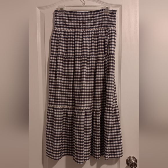 Universal Thread Dresses & Skirts - Universal Thread Gingham Skirt in Blue and White